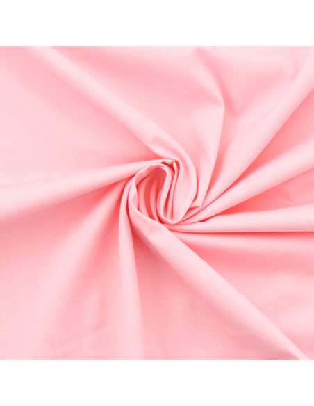 Cotton poplin fabric - Pink