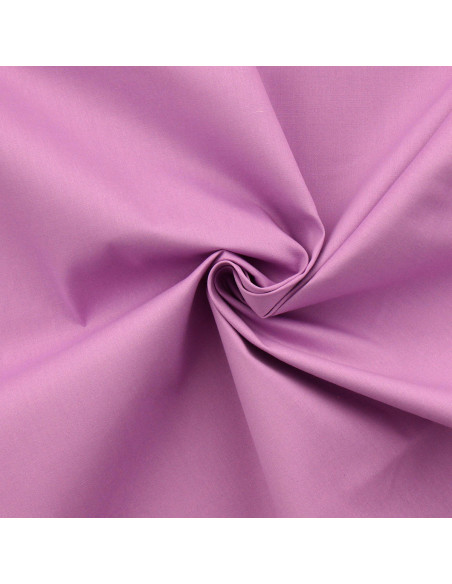 Cotton poplin fabric - Lilac