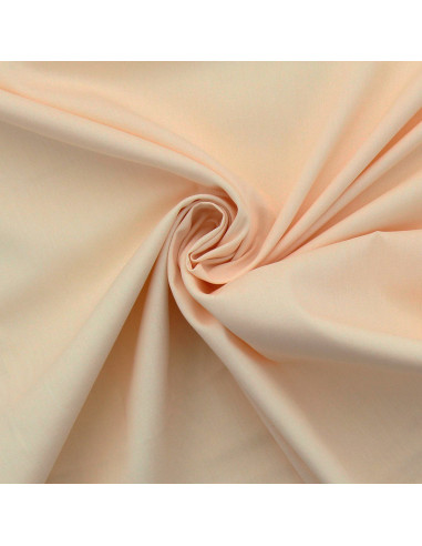 Cotton poplin fabric - Champagne