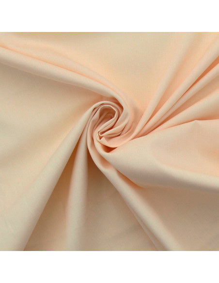 Cotton poplin fabric - Champagne