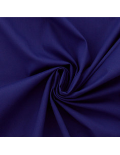 Cotton poplin fabric - Indigo