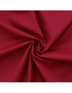 Cotton poplin fabric - Raspberry