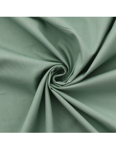 Cotton poplin fabric - Verdigris