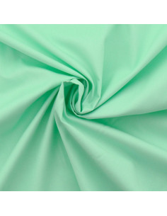 Cotton poplin fabric - Aqua green