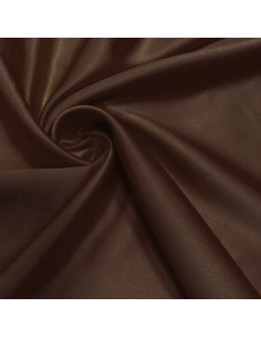 Stretch satin fabric - Brown