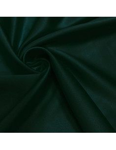 Stretch satin fabric - Dark green