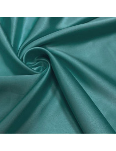 Stretch satin fabric - Emerald
