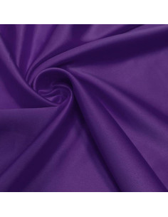 Stretch satin fabric - Purple