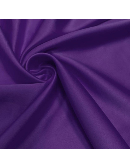 Stretch satin fabric - Purple