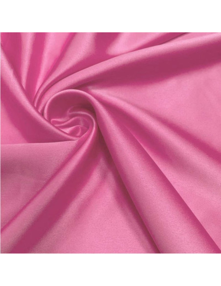 Stretch satin fabric - Pink