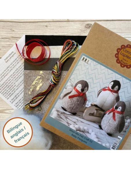 Felt Kit - Baby Penguins