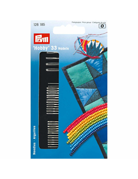 Assortment of 33 needles for needlework