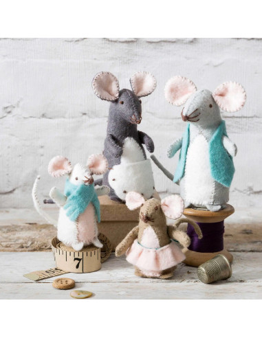Felt Kit - Mouse Family