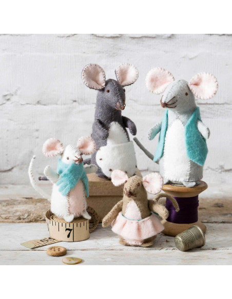 Felt Kit - Mouse Family