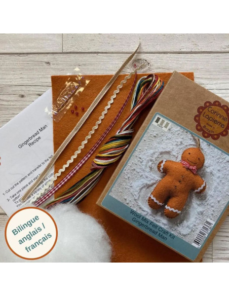 Felt Kit - Gingerbread Man