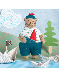 Felt kit - Sailor bear