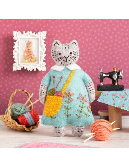 Felt Kit - Mrs. Cat Knits