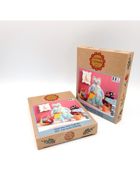 Felt Kit - Mrs. Cat Knits