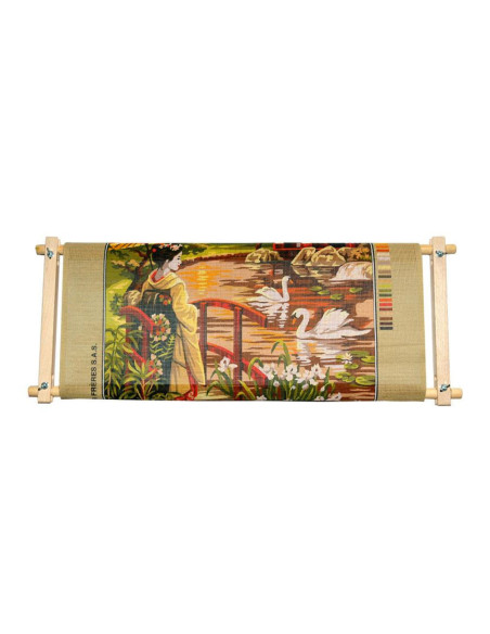 Rotary tapestry loom