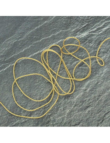 Lurex cord 1.5 mm - Gold