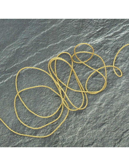 Lurex cord 1.5 mm - Gold