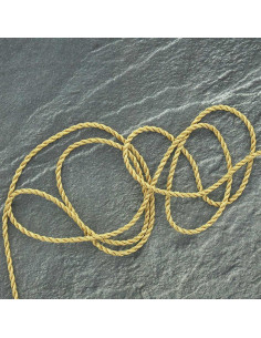 3 mm Lurex Cord - Gold