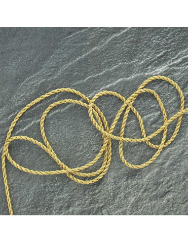 3 mm Lurex Cord - Gold