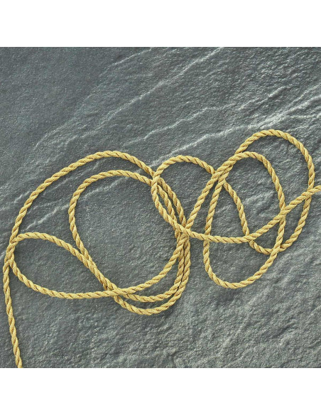 3 mm Lurex Cord - Gold