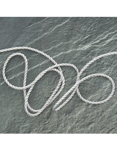 3 mm Lurex Cord - Silver