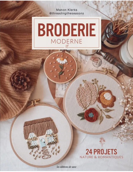 Modern embroidery book