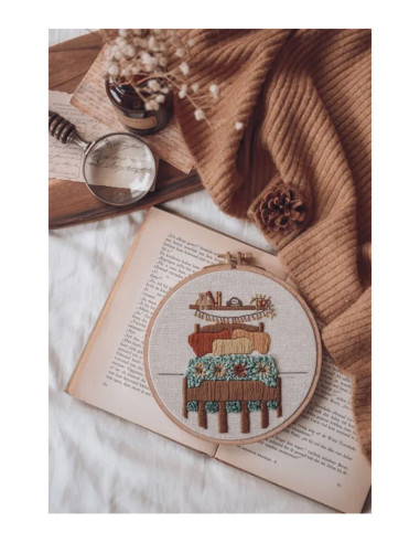 Modern embroidery book