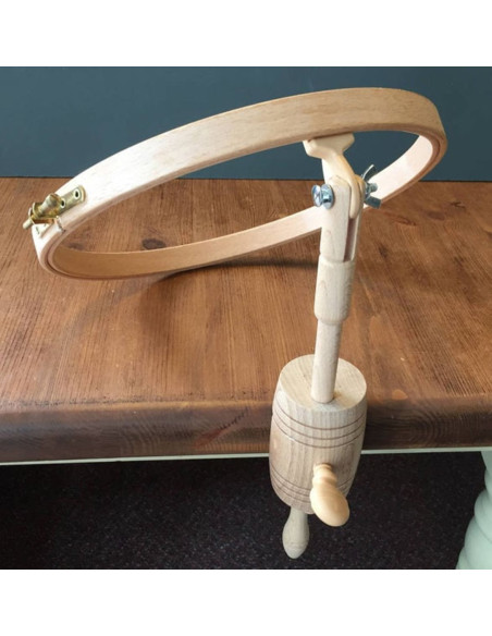 Drum mounting on table