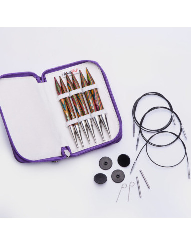 KnitPro Chunky Symfonie Wood Circular Knitting Needle Set
