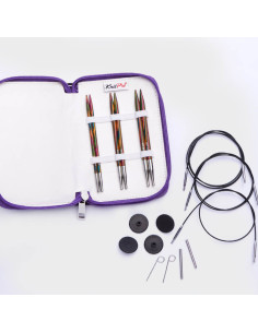 KnitPro Starter Symfonie Wood Circular Knitting Needle Set