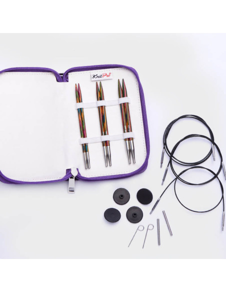 KnitPro Starter Symfonie Wood Circular Knitting Needle Set