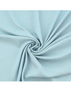 Viscose poplin fabric - Baby blue
