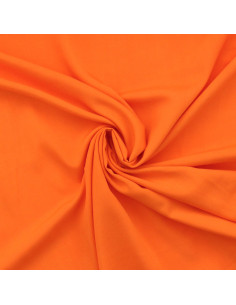 Viscose poplin fabric - Orange