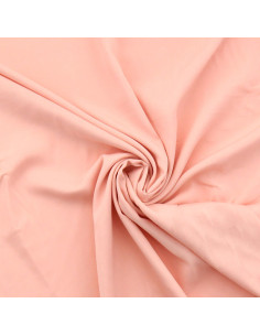 Light pink viscose poplin fabric