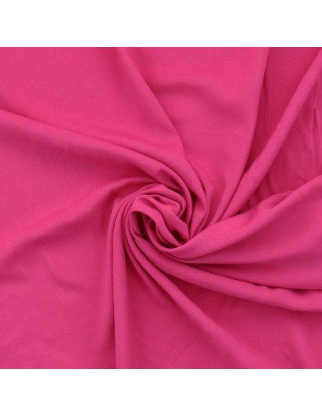 Viscose poplin fabric - Fuchsia