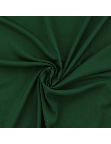Viscose poplin fabric - Fir green