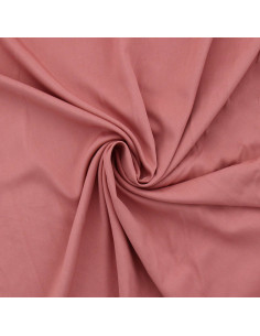 Viscose poplin fabric - Rosewood