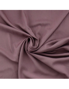 Viscose poplin fabric - Mauve
