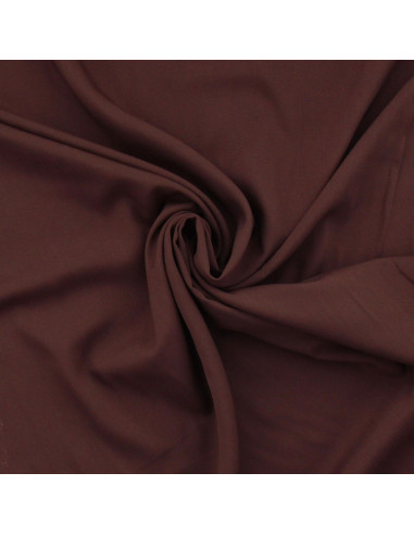 Viscose poplin fabric - Brown