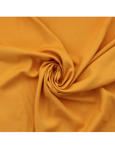 Viscose poplin fabric - Ochre