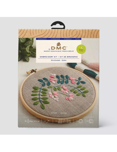Embroidery Kit - Indigo