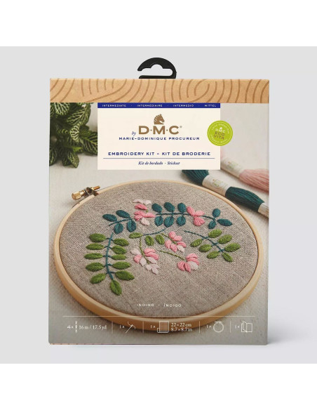 Embroidery Kit - Indigo