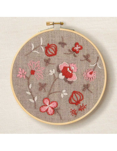 Embroidery Kit - Indian Flowers