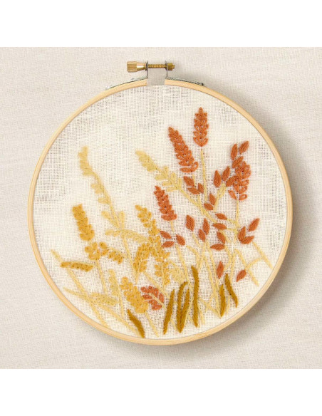 Embroidery Kit - Wheat