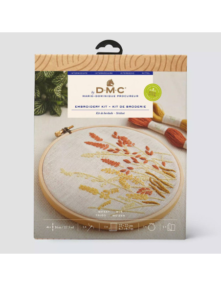 Embroidery Kit - Wheat