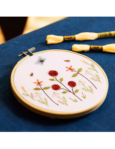 Embroidery kit - Butterfly Garden